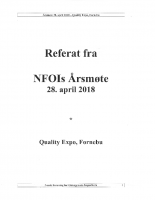 Referat NFOIs årsmøte 2018